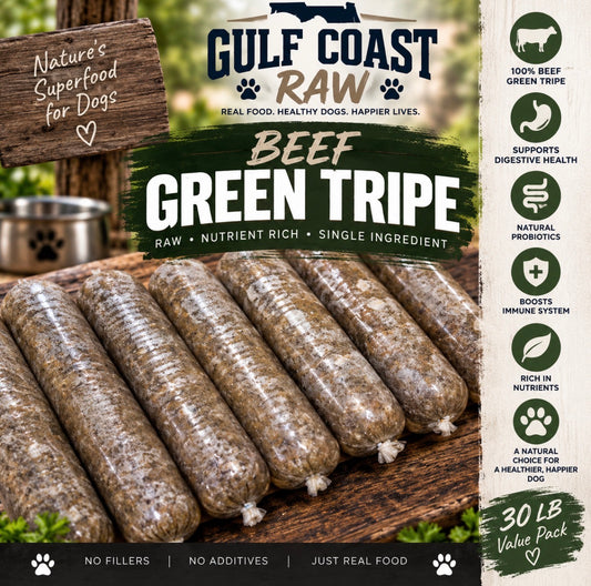 30lbs Beef Green Tripe
